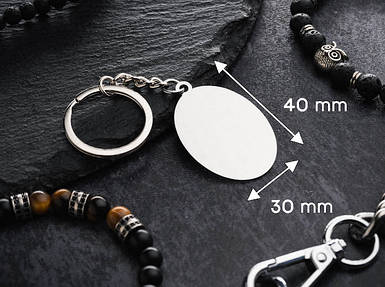 Заготовка для брелока. 30х40мм