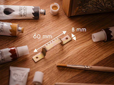 "Крокодил" для рамок. 60х8мм.