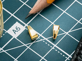 Перехідник-з'єднувач. Колір "золото". 8 мм. 100шт/уп., фото 3