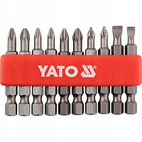 Набір біт YATO блістер 10 шт. YT-0483