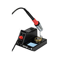 Паяльная станция сетевая 230 V (Р= 60 Вт) t°= 90-480°С жало тип 900M (LCD табло) Yato YT-82460