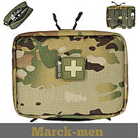 Ампульница с молле для 66 ампул. Тактическая ампульница Marck-men с защитным корпусом. Мультикам. "Мини+М".