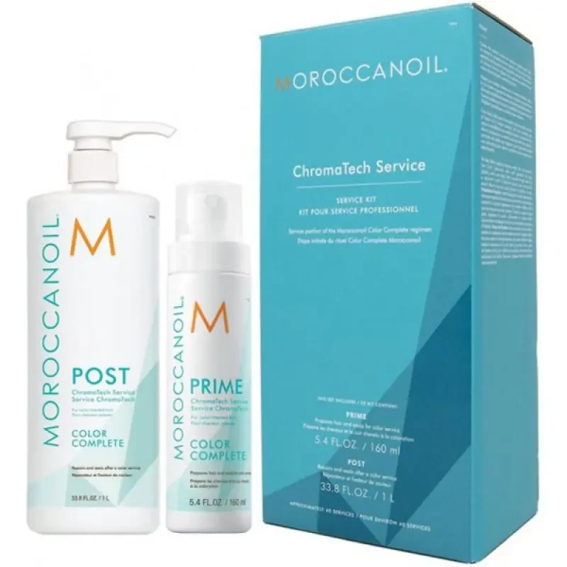 Moroccanoil ChromaTech Salon Kit Набір по догляду за фарбованим волоссям для збереження кольору