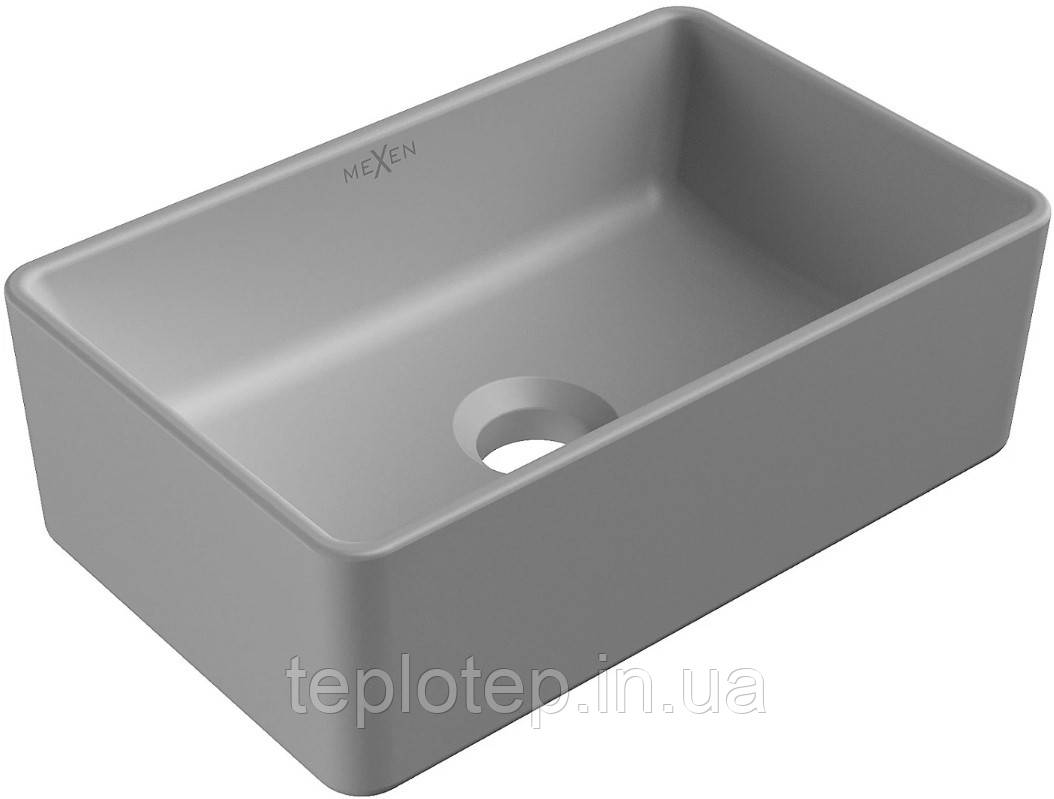 Умивальник (раковина) MEXEN NADIA 36 LIGHT GREY MATT накладний *