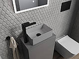 Умивальник (раковина) MEXEN NADIA 36 LIGHT GREY MATT накладний *, фото 3