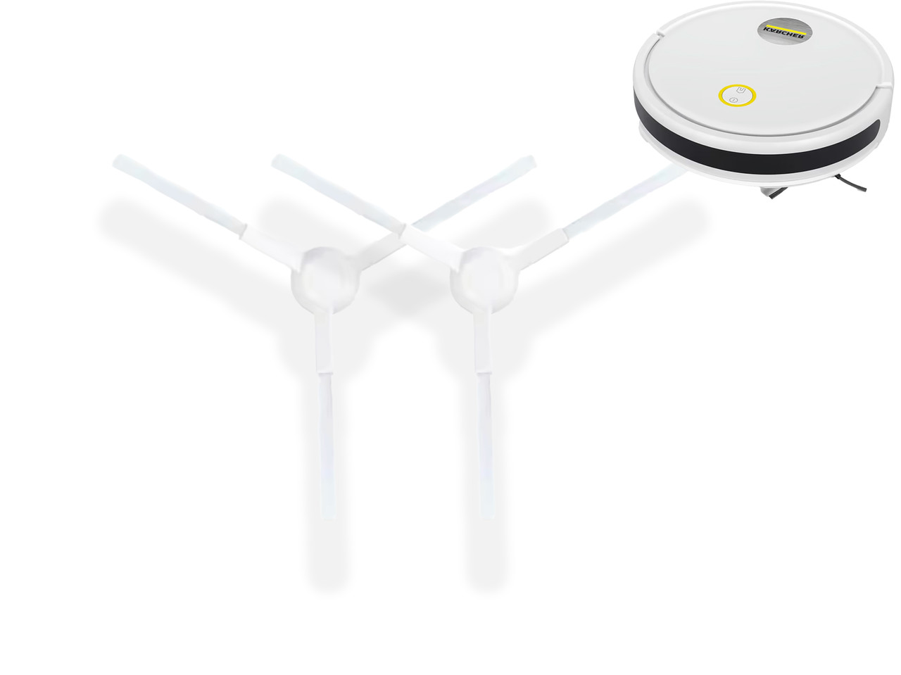 Бокові щітки сумісні з роботом-пилососом Karcher RCV 2, фото 1