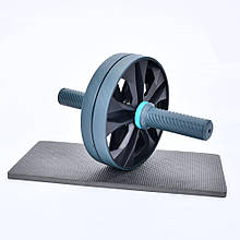 Колесо для преса (ролик гімнастичний) подвійне Gemini GI-4209 топ