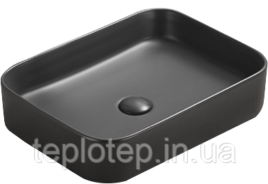 Умивальник (раковина) MEXEN VENA 50 BLACK MATT накладний *