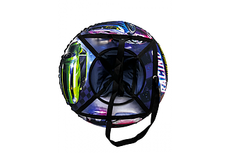 Тюбінг надувні санки ватрушка з камерою "Гонки" 100 см GT-100-7 топ