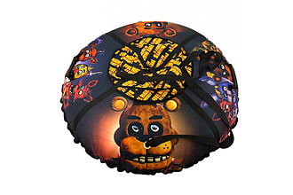 Тюбінг надувні санки ватрушка з камерою "Ведмідь" 100 см GT-100-10 топ