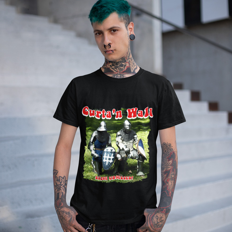 Футболка Cult - Curta'n wall - Siege Unbsessed (2023)