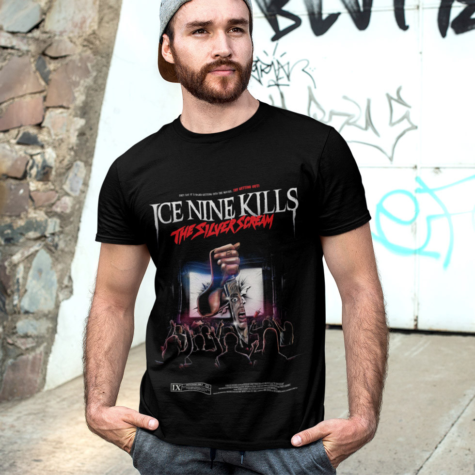 Футболка унісекс Ice Nine Kills (The Silver Scream) S чорний, фото 1