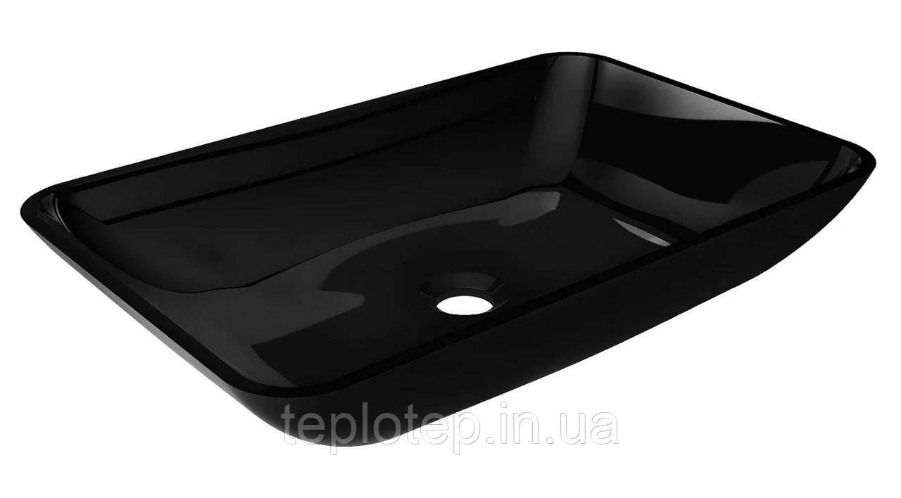 Умивальник (раковина) MEXEN MEGAN 56 BLACK накладний