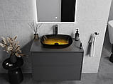 Умивальник (раковина) MEXEN ARAKS DARK GOLD накладний, фото 4