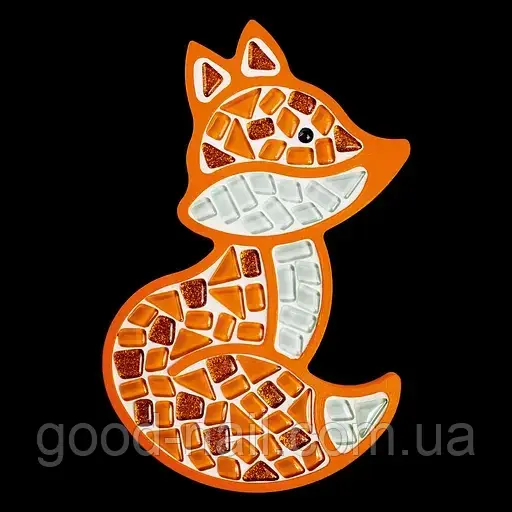 Скляна мозаіка "Лис" набір для творчості, фото 1