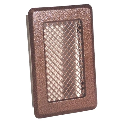 Вентиляційна решітка для каміна Darco K1, 135х195 мм, мідь антична, фото 1