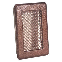 Вентиляційна решітка для каміна Darco K1, 135х195 мм, мідь антична