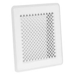 Вентиляційна решітка для каміна Darco K2, 175x195 мм, біла