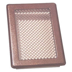 Вентиляційна решітка для каміна Darco K3, 175х245 мм, мідь антична