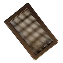 Вентиляційна решітка для каміна Darco K4, 195х335 мм, мідь антична