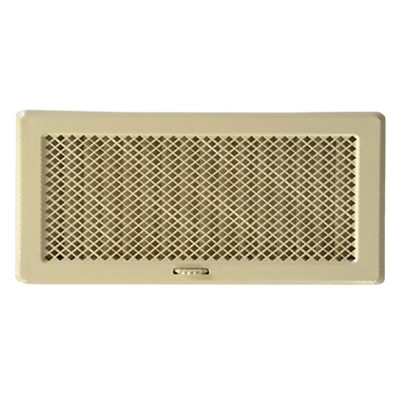 Вентиляційна решітка для каміна з жалюзі Darco Kz5, 195х485 мм, кремова, фото 1