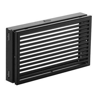 Вентиляційна решітка Darco KRVIN, 305x170 мм, чорна, фото 1