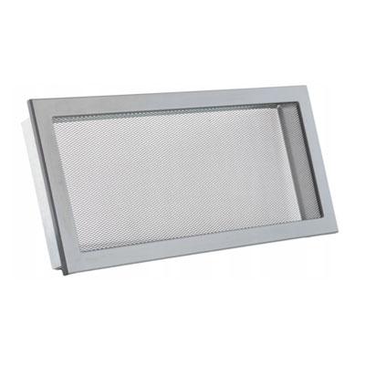 Вентиляційна решітка з сіткою Darco KRVSM, 240х170 мм, чорна, фото 1