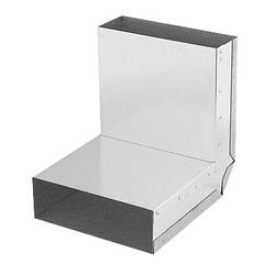 Коліно стеля-стіна 90° Darco KSS 150х50 мм оцинковане