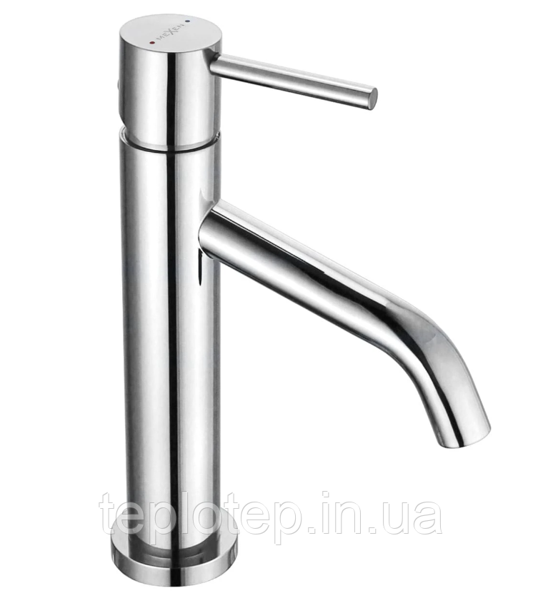 Змішувач для раковини (умивальника) MEXEN RUMBA CHROME хром низький