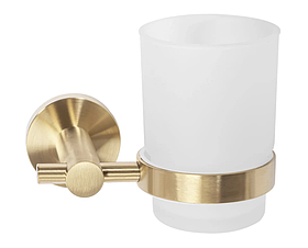 Склянка для зубних щіток REA 322233 BRUSHED GOLD *
