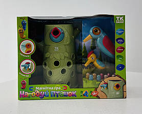 Магнітна гра "Нагодуй птахів" (75583) TK Group