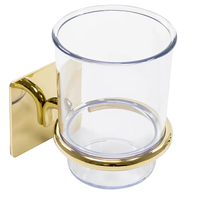 Склянка для зубних щіток REA 322189 GOLD золота *