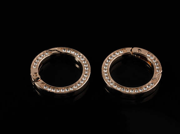 Кільце-самозатискач. Колір "золото". 35мм, фото 1