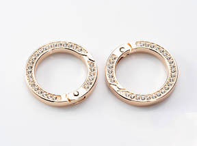 Кільце-самозатискач. Колір "золото". 35мм, фото 4