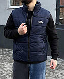 Чоловіча жилетка The North Face синя, фото 4