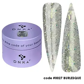 Моделюючий гель для нігтів Dnka Builder Gel #0027 Burlesque, 30 мл