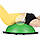 Балансувальна платформа 4FIZJO Bosu Ball 60 см Green (P-5907222931486), фото 7