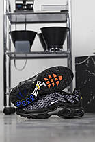 Чоловічі Кросівки Nike Air Max TN Plus France Black White / Найк Аїр Макс ТН Плюс Франс Чорні з Білим, фото 4