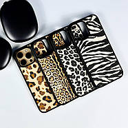 Шкіряна накладка Leopard Leather Magnetic для iPhone Xs Max Color №1, фото 2