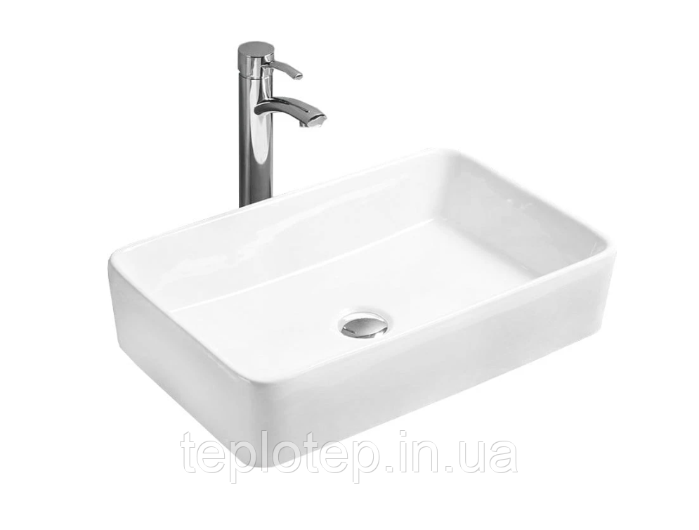 Умивальник (раковина) MEXEN CATIA 58 WHITE білий накладний