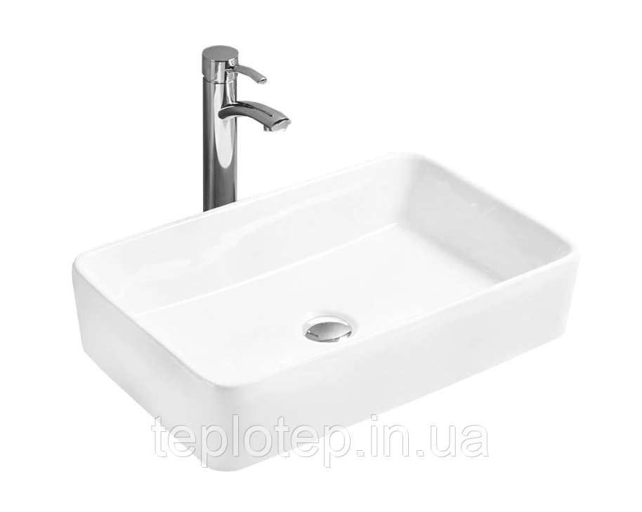 Умивальник (раковина) MEXEN CATIA 61 WHITE білий накладний