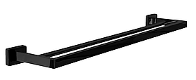 Вішалка подвійна для рушника REA ERLO 02 BLACK *