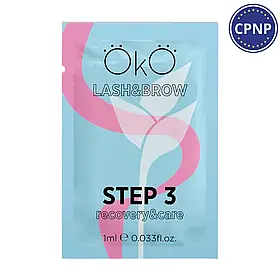 Засіб для ламінування вій OkO Step 3 Recovery&Care, 1 мл