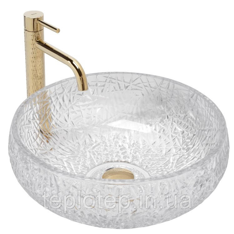 Умивальник (раковина) REA ICE CRISTAL накладний