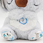 Дихаюча іграшка Коала 25 см, від батарейок, EL-2117-59 / Іграшка для сну / М'яка іграшка нічник, фото 6