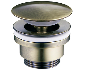 Донний клапан для раковини MEXEN CLICK-CLACK BRASS універсальний *