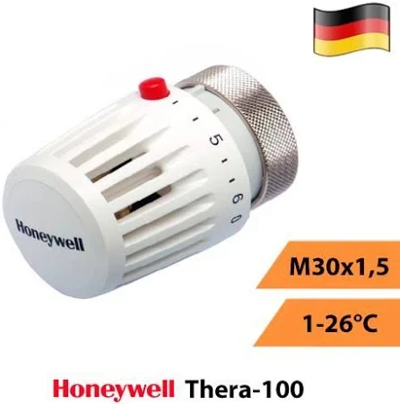 Термостатична головка Honeywell Thera-100 серії T1000 М30х1, 5 (T1002W0)