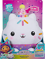 Інтерактивна плюшева м'яка іграшка Gabby's Dollhouse Sprinkle Party Cakey Cat "Ляльковий будиночок Габбі"