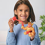 Goo Jit Zu Stretch Strikers Deluxe Blazagon Стретч-тягучка делюкс Блейзагон ігрова фігурка гуджитсу 123646, фото 6