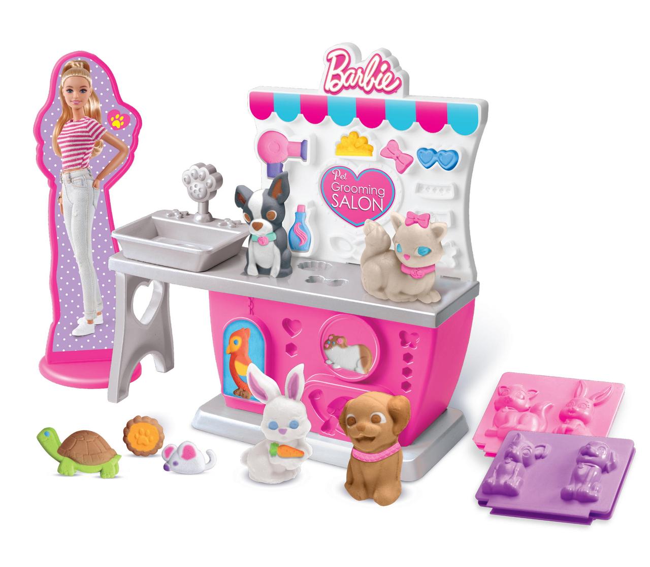 Набір Тісто для ліплення Barbie Зоомагазин з формами, 11 одиниць, «Cra-Z-Art» (34041CRA)